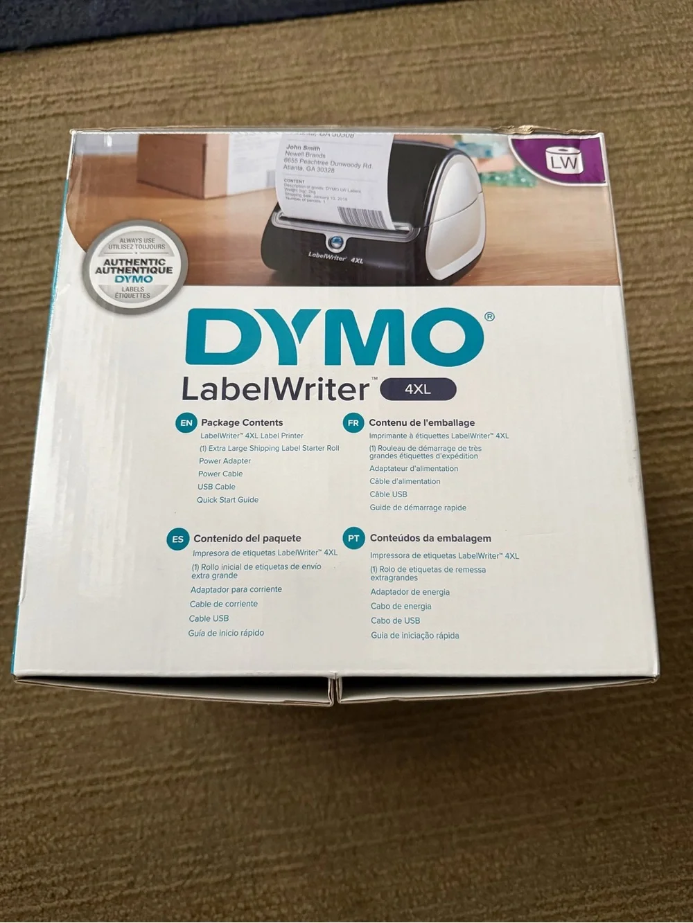 Dymo high capacity